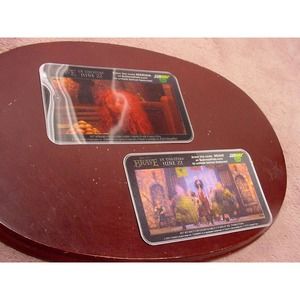 Subway Disney BRAVE Lenticular Cards - (2) Cards